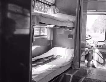 Интерьер Ikarus 180 Hotelbusz '1967