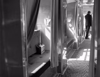 Интерьер Ikarus 180 Hotelbusz '1967