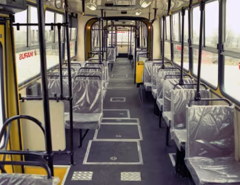 Интерьер Ikarus 293 '1988