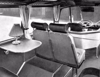 Интерьер Ikarus 55 '1953–54