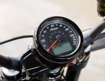 Dashboard Indian FTR1200 '2019–pr.