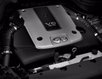 Sous la capuche 2008–12 Infiniti EX35 (J50) '2007–12