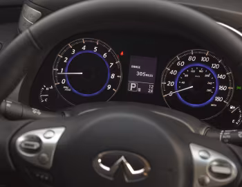 Комбинация приборов 2012–13 Infiniti FX35 [North America] (S51) '2011–13