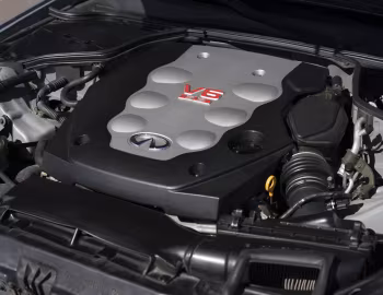 Sous la capuche 2003–05 Infiniti G35 Coupe Aero Package [North America] (CV35) '2002–05