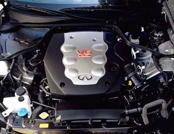 Sous la capuche 2003–05 Infiniti G35 Coupe [North America] (CV35) '2002–05