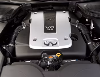 Sous la capuche 2008–10 Infiniti M35S (Y50) '2007–10