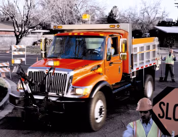 International 7300 Dump Truck