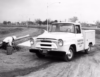 1957–58 International Harvester A-110 Service Body Truck