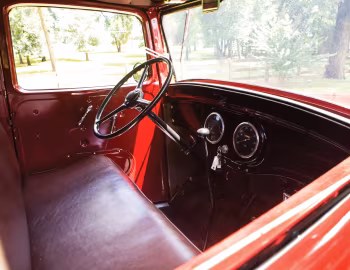 Interior 1934 International Harvester C-1 Pickup