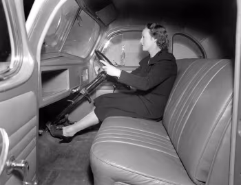 Interior International Harvester K-1 Richards Utility Pickup '1947