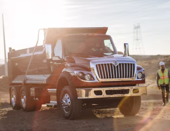 2019–н.в. International HV 6×4 with Ledwell dump body