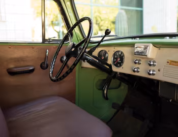 Interior 1953 International Harvester R-110 Travelall