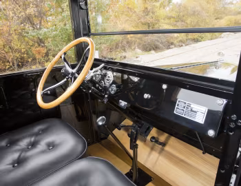Interior 1930 International Harvester Six-Speed Special