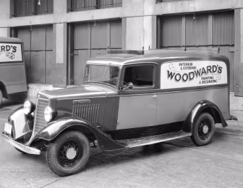 1934–36 International Harvester C-1 DeLuxe Panel Truck
