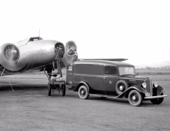 1934–36 International Harvester C-1 DeLuxe Panel Truck