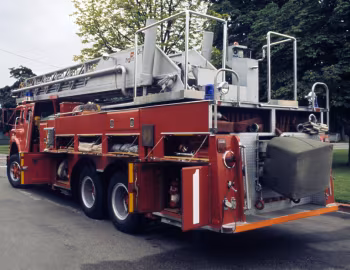 1974 International Harvester Cargostar CO-1950B Pierreville 100 ft Ladder Truck [Canada]