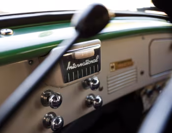 Interior 1953 International Harvester R-110 Travelall