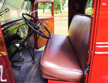 Interior 1934 International Harvester C-1 Pickup