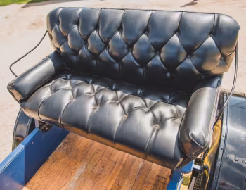 Interior 1913 International Harvester Model J Motor Wagon
