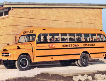 1953 International Harvester R-163 Schoolmaster Superior Pioneer School Bus