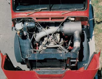 Sob o capô International Harvester S-2600 Tractor [Australia] '1977–????