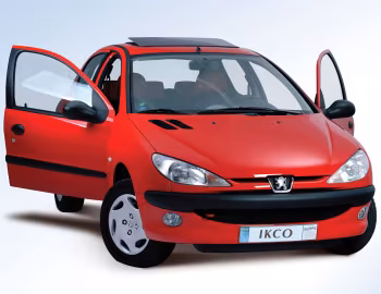 Peugeot 206 [Iran] '2001–12