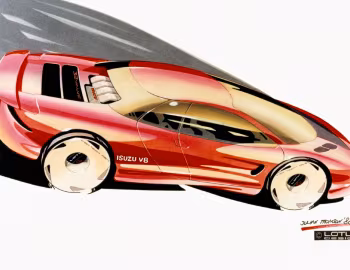 Croquis Isuzu 4200R Concept '10.1989