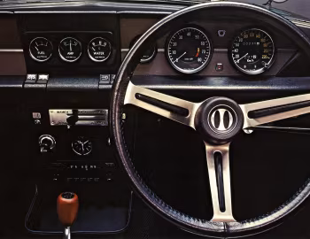 Торпедо Isuzu Bellett GT Type-R (PR91W) '10.1971–06.1973