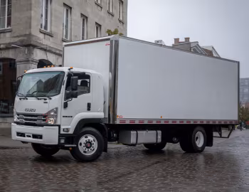 2019–н.в. Isuzu FTR with Transit dry freight body [Canada] '2018–н.в.
