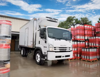 2017–21 Isuzu FTR with Morgan Cold Star refrigerated body [North America] '2016–21