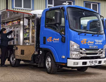 Isuzu Grafter N35.125 SWB food van [UK-spec] '2018–22