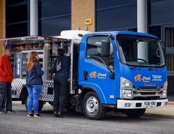 Isuzu Grafter N35.125 SWB food van [UK-spec] '2018–22