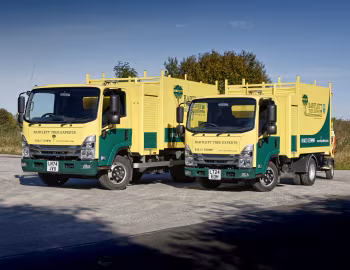Isuzu Forward N75.150E arboriculture tipper, Isuzu Grafter N35.125T arboriculture tipper