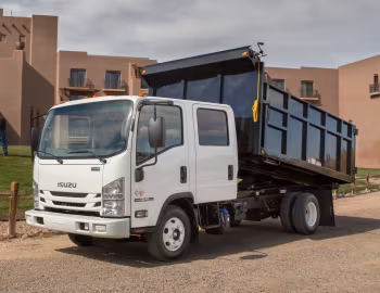 2015–21 Isuzu NPR-HD Diesel Crew Cab Dump Truck [North America] '2014–21