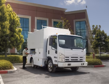 2011–14 Isuzu NPR Eco-Max Tool Pro Utility Body [North America] '2010–14