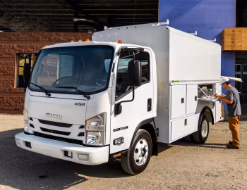 2017–21 Isuzu NPR Gas Tool Pro Utility Body [North America] '2016–21