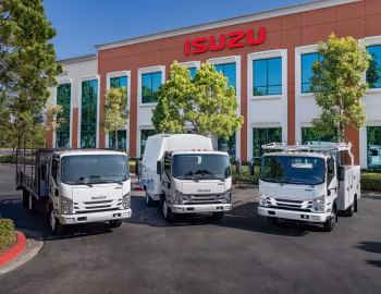 Isuzu NPR, Isuzu NPR-HD Gas with Knapheide KUVcc body, Isuzu NPR Gas with Knapheide service combo body