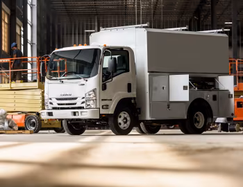 2017–21 Isuzu NPR Gas Tool Pro Utility Body [North America] '2016–21