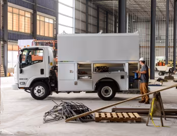 2017–21 Isuzu NPR Gas Tool Pro Utility Body [North America] '2016–21