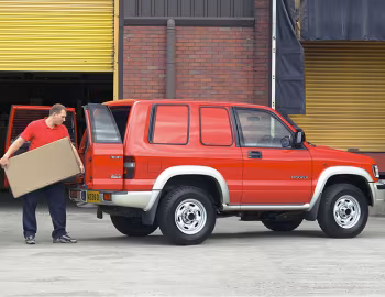 Isuzu Trooper Van SWB [UK-spec] '1998–2002