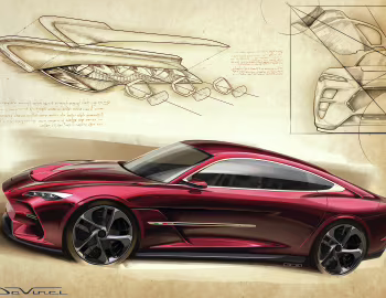 Эскиз Italdesign DaVinci '03.2019