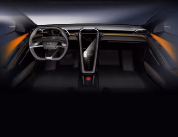 中控台 Italdesign GTZero '03.2016