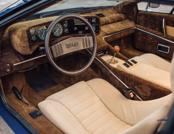 Interior 1976–78 Lotus Esprit [North America]
