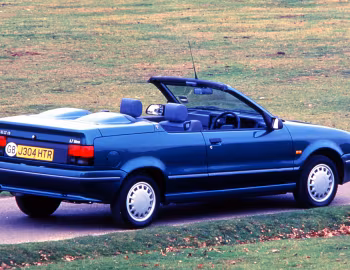 Renault 19 1.7 Cabrio [UK-spec] (D53) '1991–92