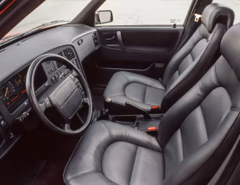 Інтер'єр 1991 Saab 9000 Turbo [North America] '1990–91