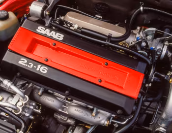 Під капотом 1991 Saab 9000 Turbo [North America] '1990–91