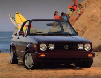 1989–93 Volkswagen Cabriolet (Typ 17) '1988–93
