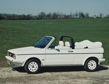 Volkswagen Golf Cabrio [UK-spec] (Typ 155) '1979–88