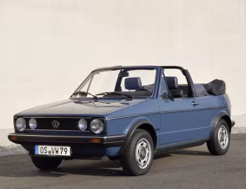Volkswagen Golf Cabriolet [Worldwide] (Typ 155) '02.1979–08.1987