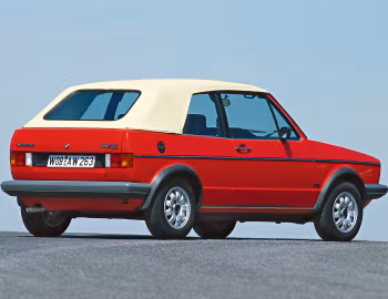 Volkswagen Golf Cabriolet GLi [Worldwide] (Typ 155) '03.1979–08.1987